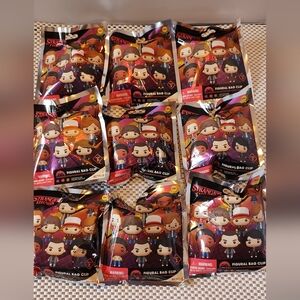 9pcs Stranger Things Series 2 Figural Bag Clip Mystery Bags 3D Netflix